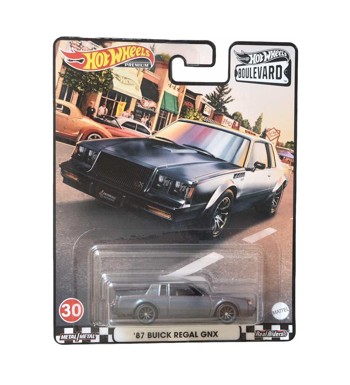 Hot Wheels Premium - '87 Buick Regal GNX Boulevard #30 - 1/64 Scale