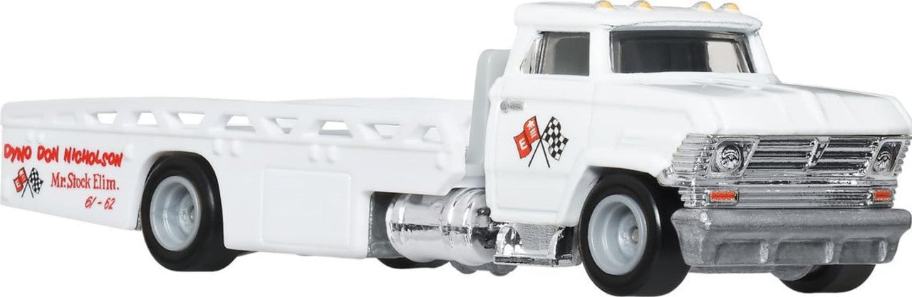 Hot Wheels Premium - Impala '61 + Horizon Hauler - Série Car Culture Team Transport - Échelle 1/64