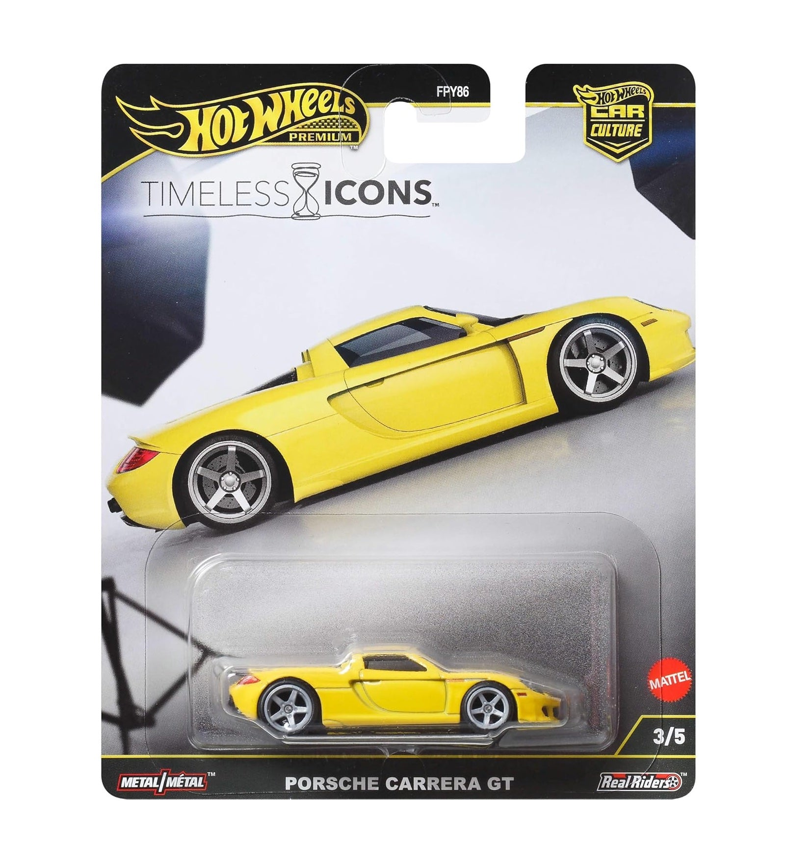 Hot Wheels Premium - Porsche Carrera GT Timeless Icons - Scale 1