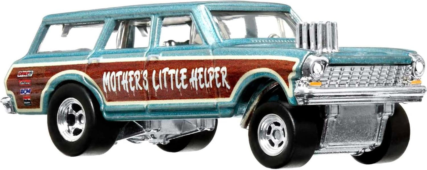 Hot Wheels Premium - '64 Chevy Nova Gasser - Series Car Culture Drag Strip - Scala 1/64