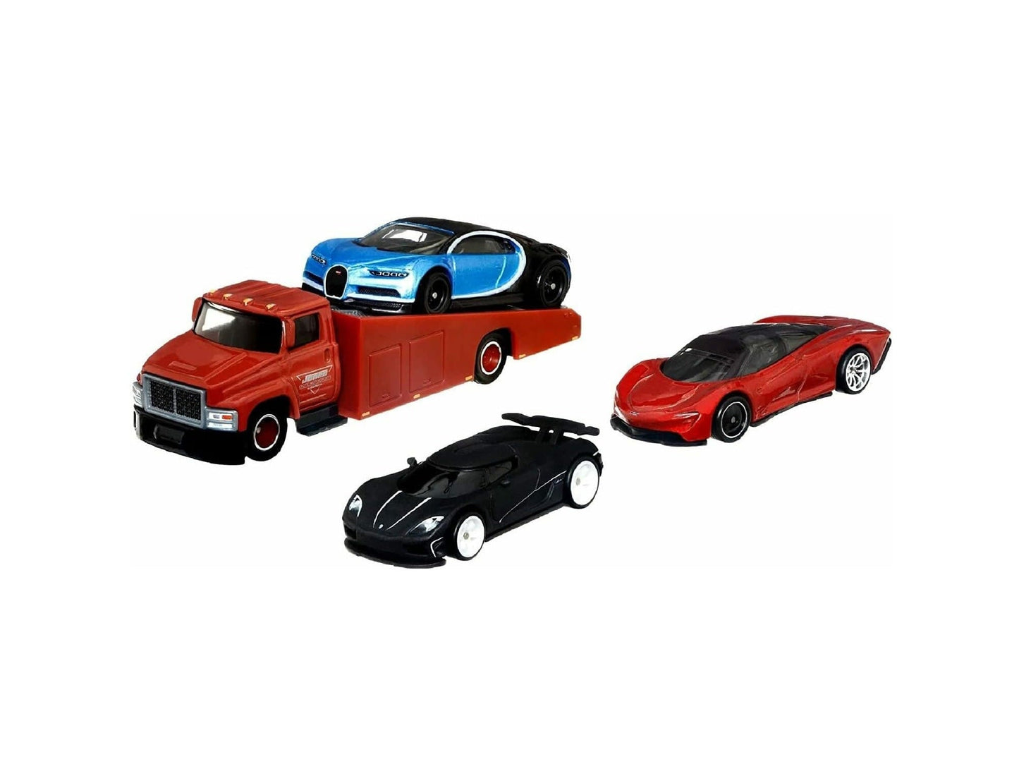 Hot Wheels - Set Premium Carry On McLaren Koenigsegg Bugatti - Scala 1/64
