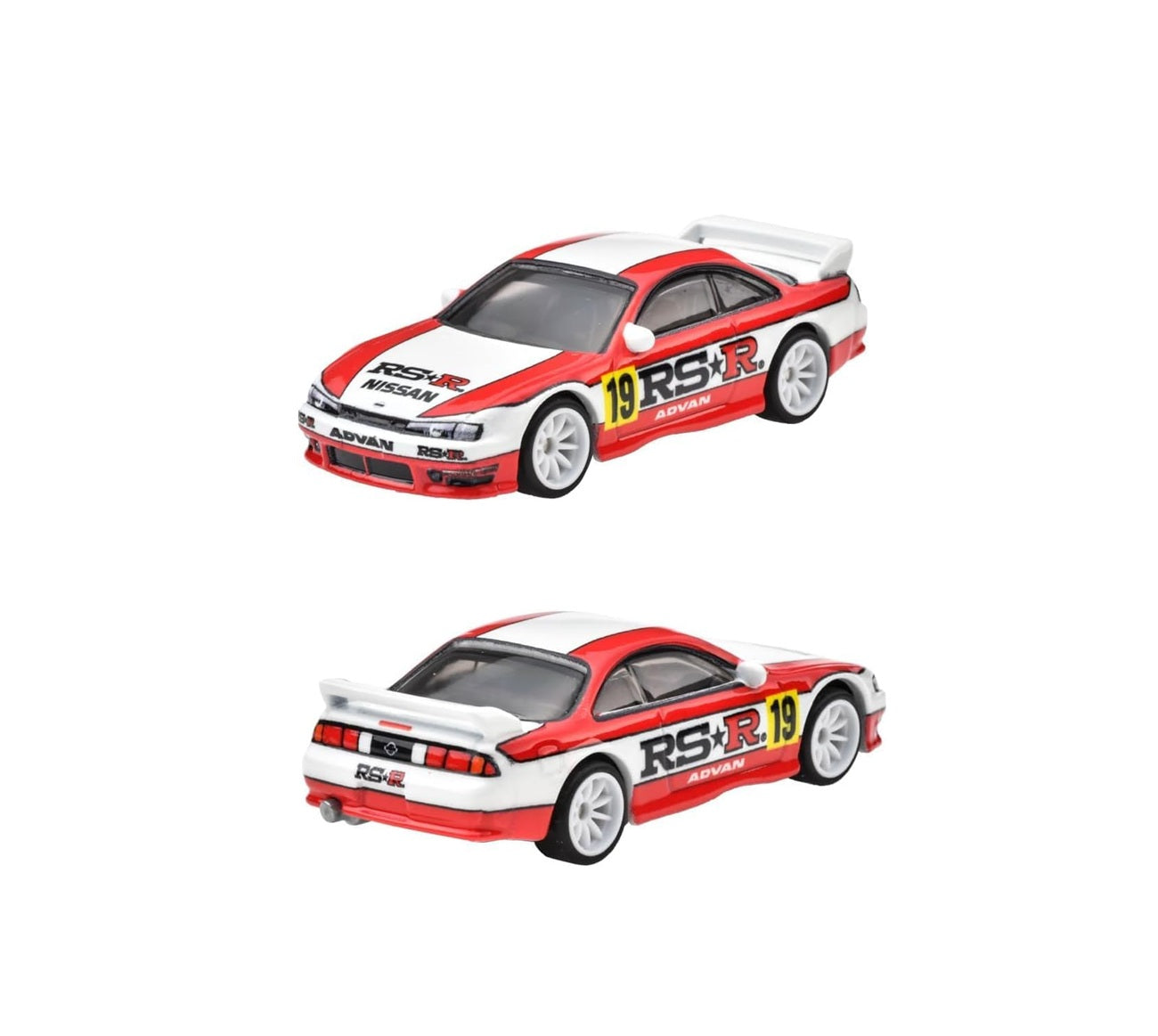 Hot Wheels Premium - 2-Pack Nissan 240SX (S14) & Nissan Silvia (S15) - Scala 1/64
