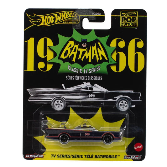 Hot Wheels Premium - Batman Classic TV Series Batmobile 1966 - Scala 1/64