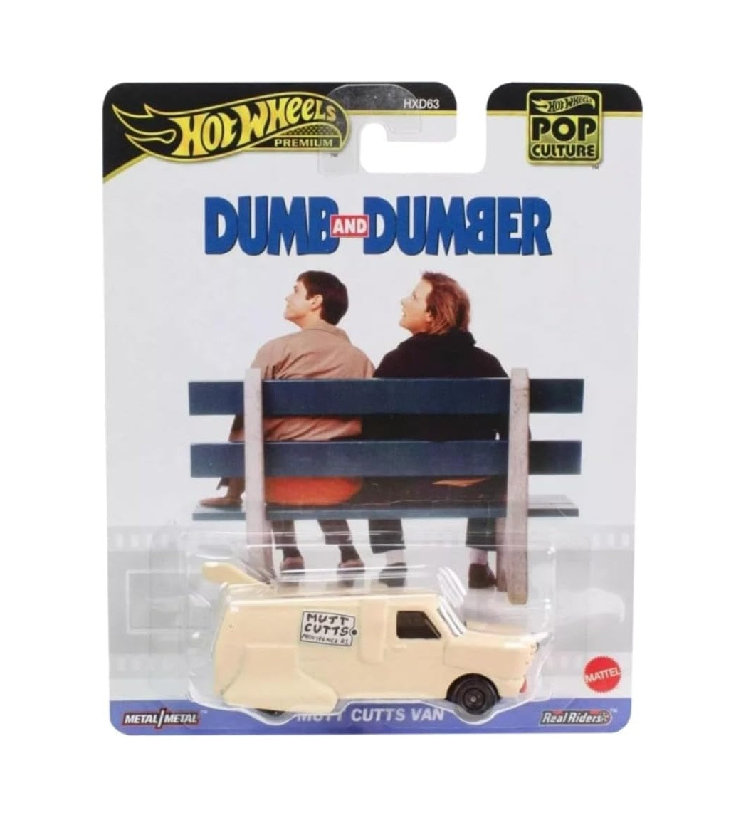 Hot Wheels Premium - La camionnette Mutt Cutts de Dumb and Dumber - Échelle 1/64