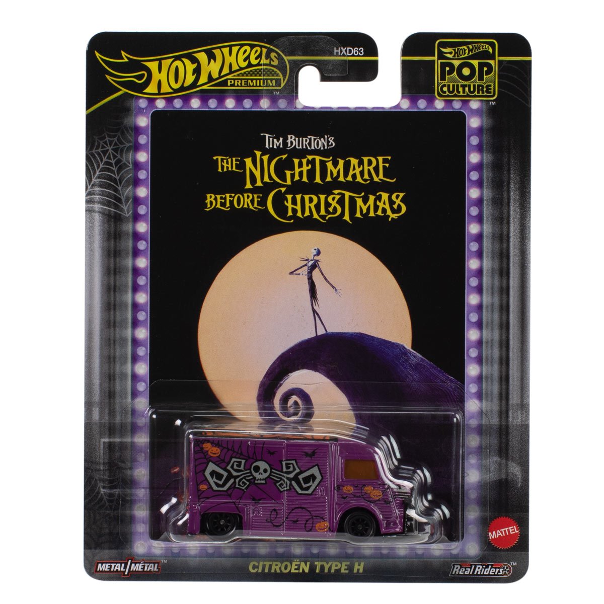 Hot Wheels Premium - Citroen Type H - The Nightmare Before
