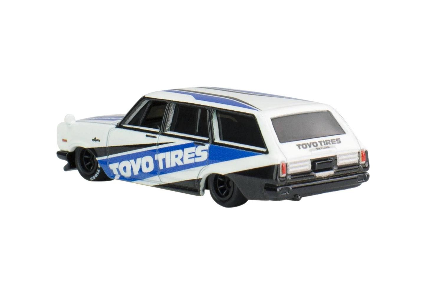 Pneus Toyo pour fourgonnette Nissan Skyline 1969 - Hot Wheels Premium - Échelle 1/64