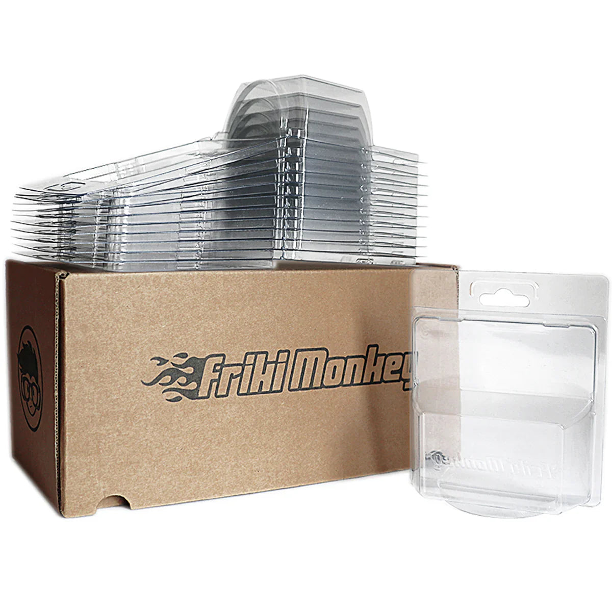 Friki Monkey - Hot Wheels / Matchbox Protector Case compatible with Short Card models (108x109x35mm)