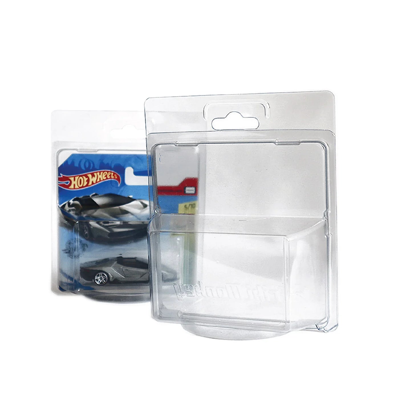 Friki Monkey - Hot Wheels / Matchbox Protector Case compatible with Short Card models (108x109x35mm)
