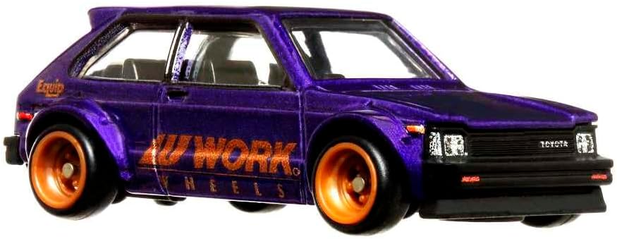 Hot Wheels Premium - '81 Toyota Starlet KP61 Ronin Run - Series Car Culture - Scale 1/64