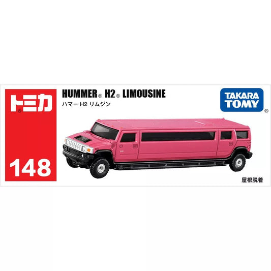 Takara Tomy Tomica - Hummer H2 Limousine Rose - Échelle 1/64 environ