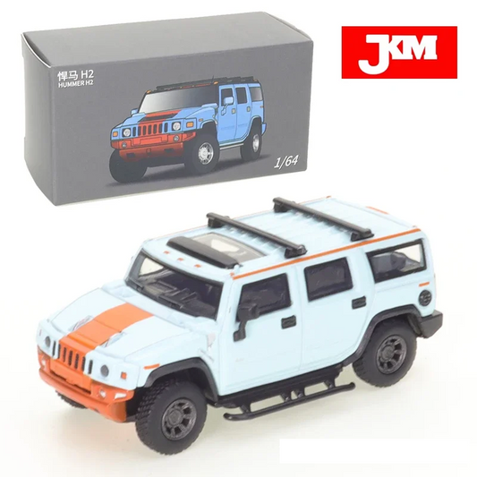 JKM Hummer H2 Bleu Clair - Échelle 1/64
