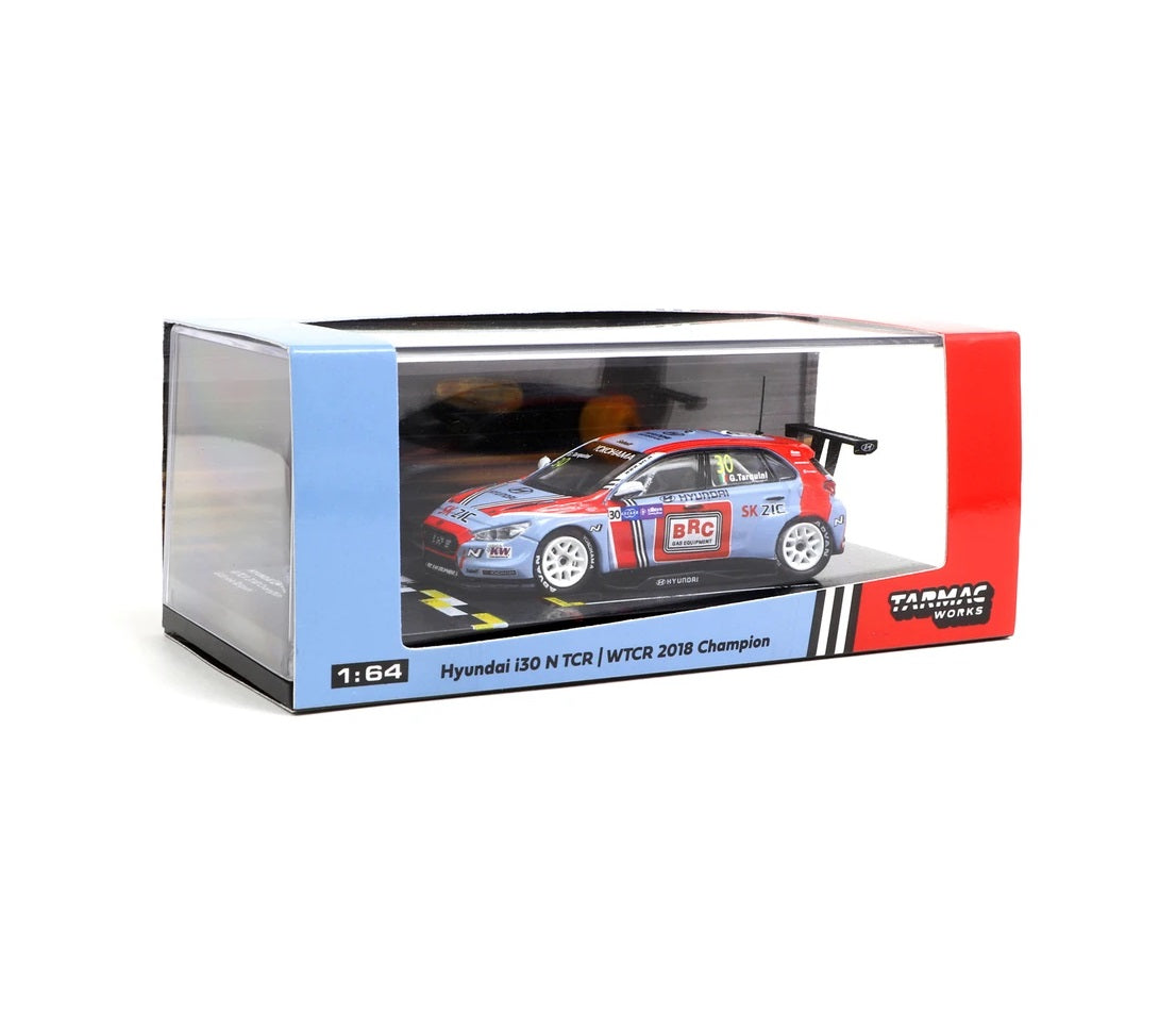 Tarmac Works - Hyundai i30 N TCR Championne WTCR 2018 - Échelle 1/64 T64-031-18WTCR30