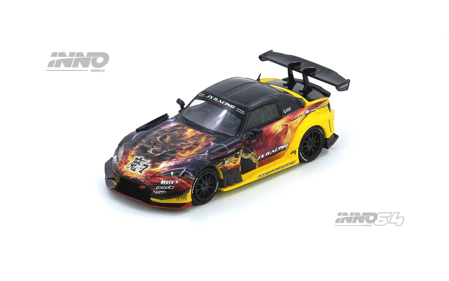 INNO64 - Honda S2000 J'S Racing ( AP1 ) Manou - Échelle 1/64 IN64-S2000JS- MAOU