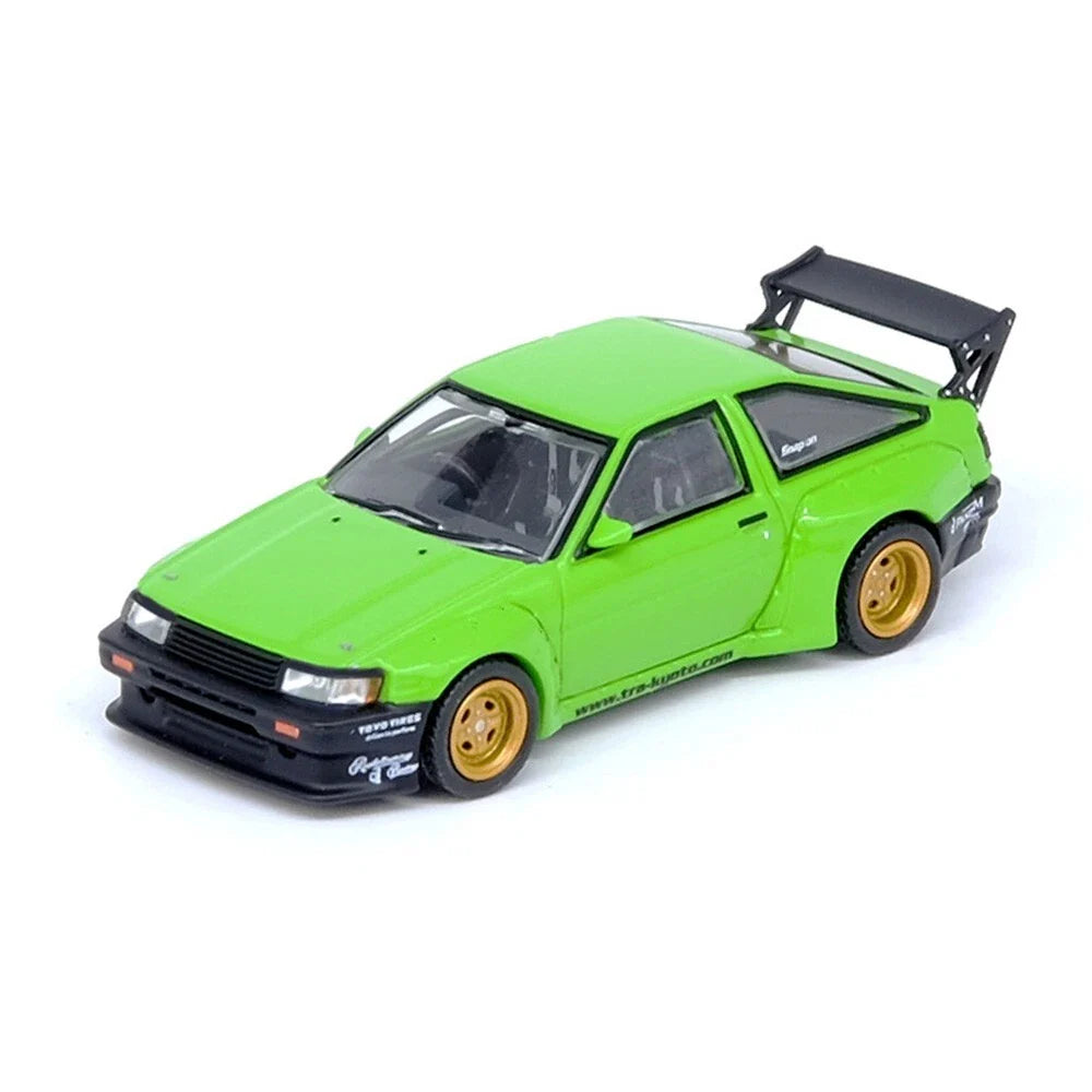 INNO64 - Toyota AE86 Levin « Pandem Rocket Bunny » Verte - Échelle 1/64 IN64-AE86PL-GRN