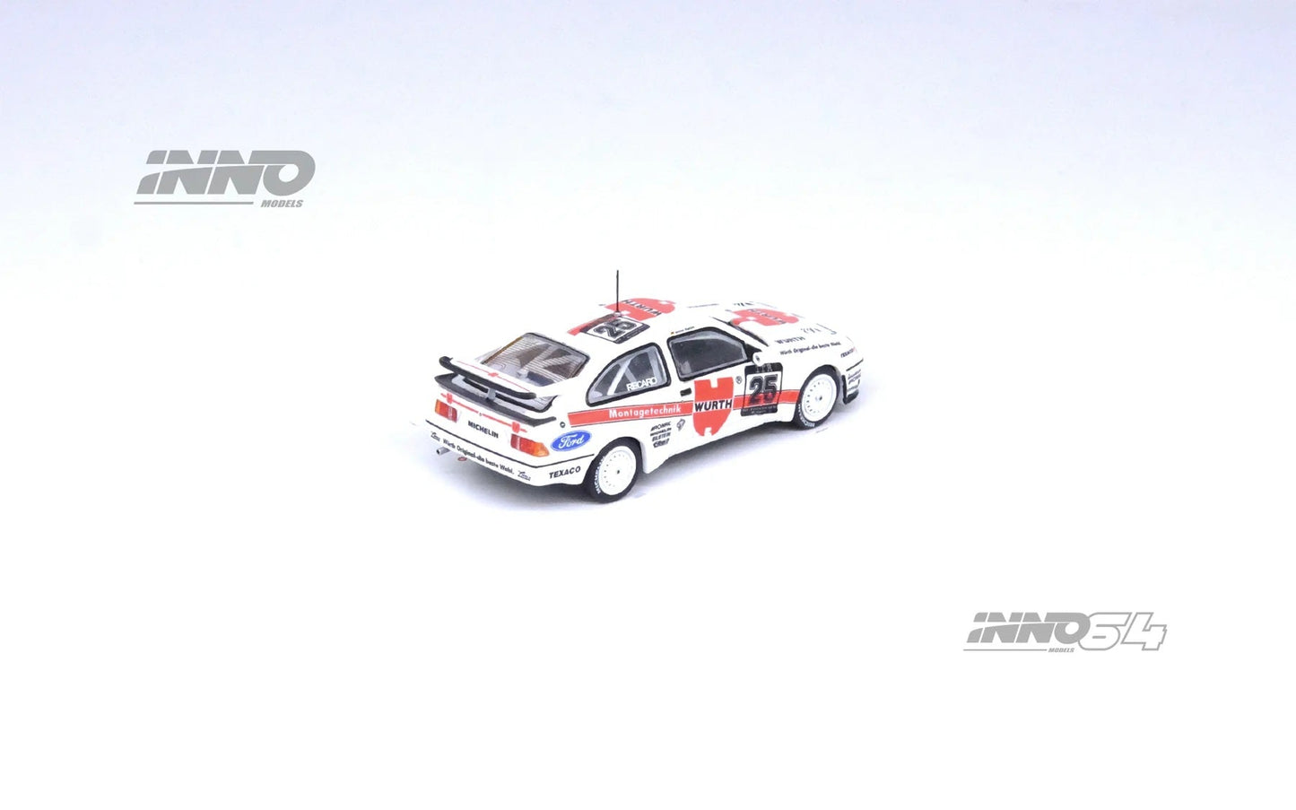 INNO64 - Ford Sierra RS500 Cosworth « Team Würth Racing » Vainqueur du DTM Nürburgring 1988 - Échelle 1/64 IN64-RS500-25DTM88