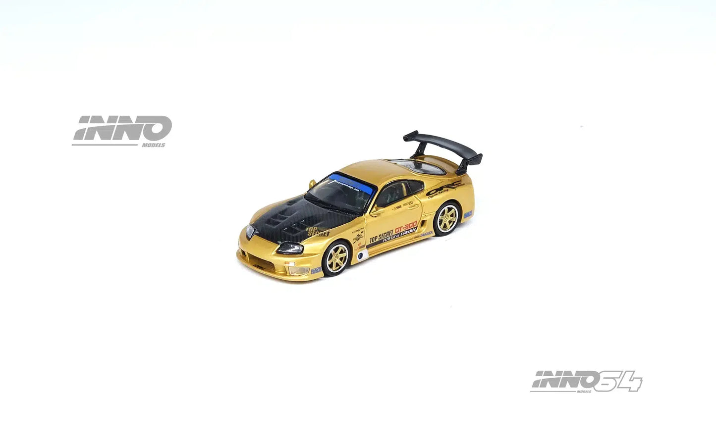 INNO64 - Toyota Supra (A80) GT300 "TOP SECRET" - Scala 1/64 IN64-A80TS-GOLD
