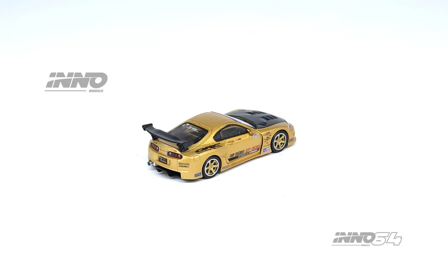 INNO64 - Toyota Supra (A80) GT300 "TOP SECRET" - Scala 1/64 IN64-A80TS-GOLD