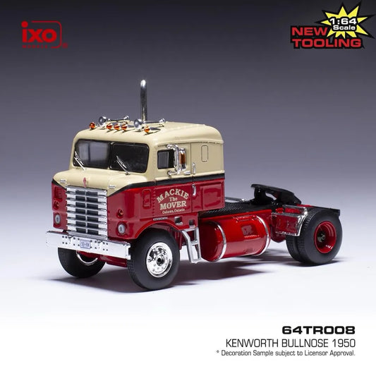 IXO Models - Kenworth Bull Nose (1950) Rouge / Beige - Échelle 1/64 64TR008