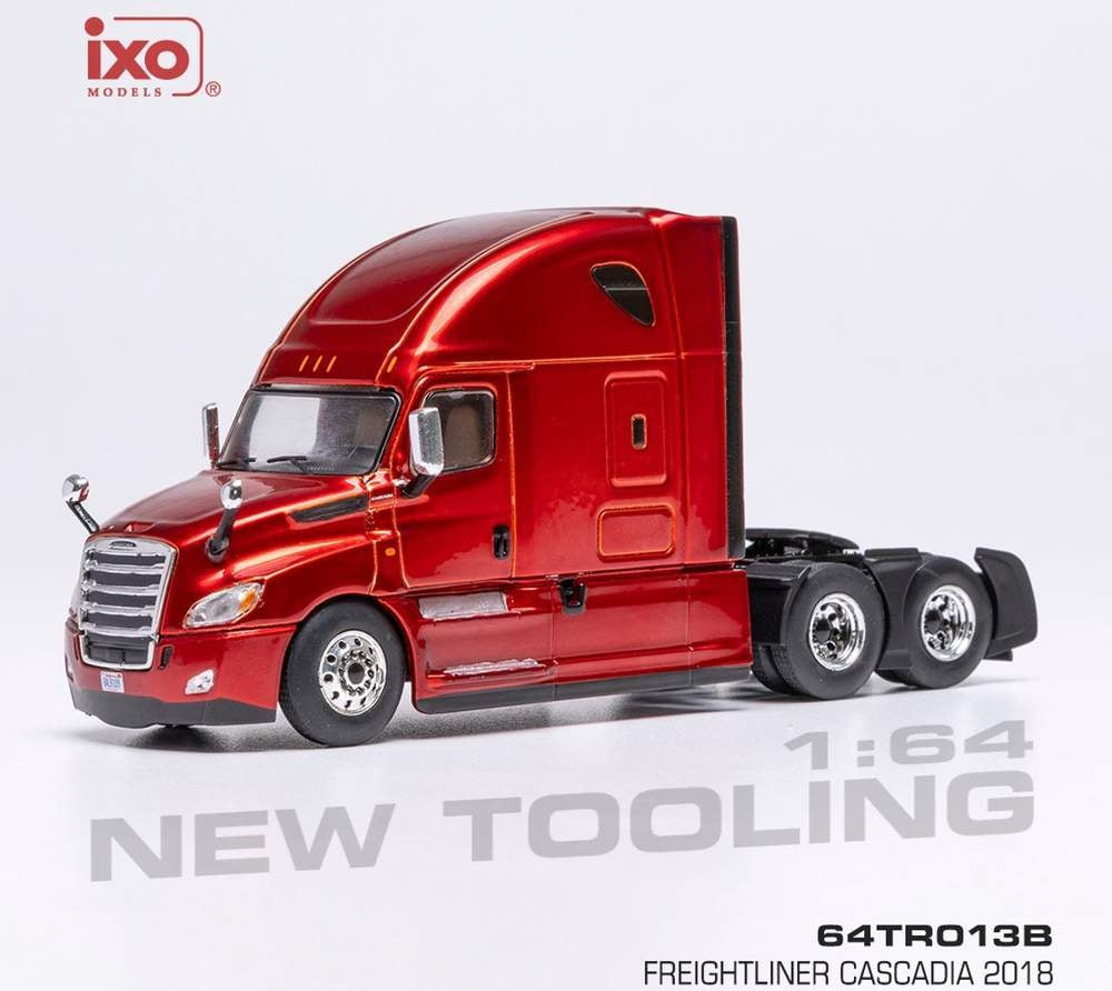IXO Models - Freightliner Cascadia 2018 Red - IXO Models - Scala 1/64 64TR013B