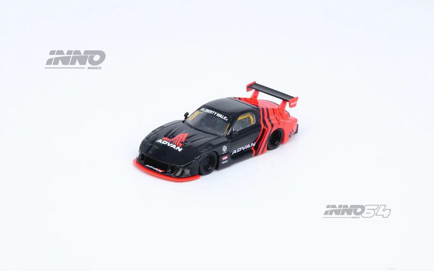 INNO64 - Mazda RX7 (FD3S) LBWK LB Super Silhouette *Advan Livery* - Scala 1/64 IN64-LBWK-RX7-05