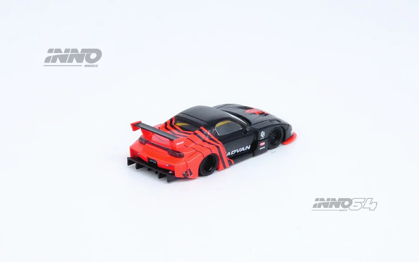INNO64 - Mazda RX7 (FD3S) LBWK LB Super Silhouette *Advan Livery* - Scala 1/64 IN64-LBWK-RX7-05