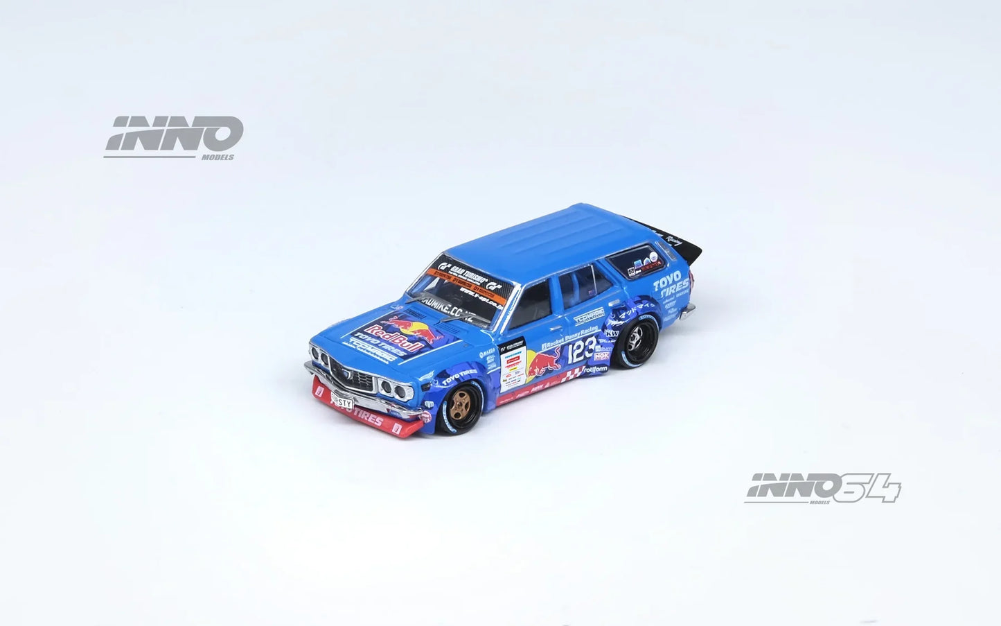 INNO64 - Mad Mike Mazda RX-3 Station Wagon D1GP 2024 - Scale 1/64 IN64-RX3P-D1GP24