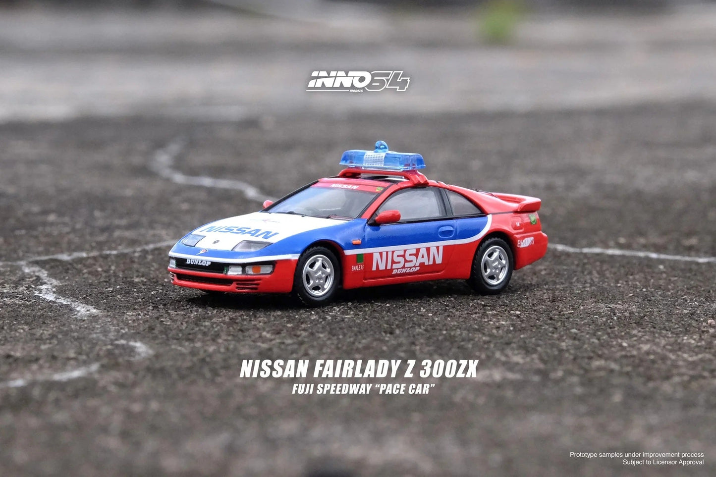 INNO64 - Nissan Fairlady Z (300ZX) Fuji Speedway Pace Car - Échelle 1/64 IN64-300ZX-FJPC