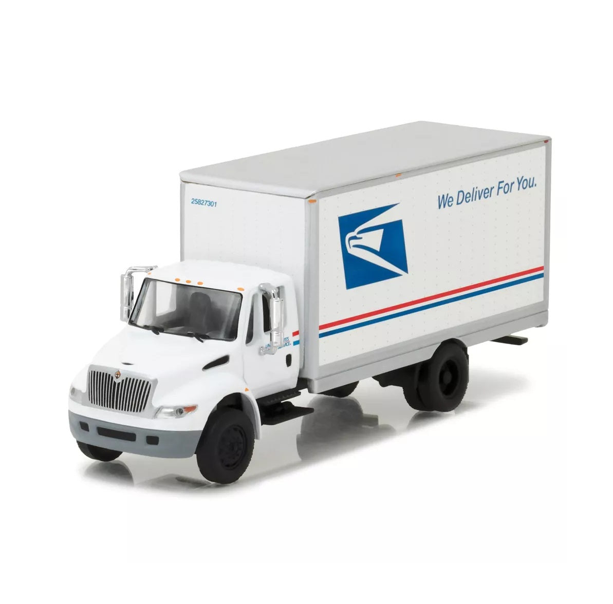 Greenlight - Camion-caisse international Durastar United States Postal Service (USPS) - Série HD Trucks - Greenlight - Échelle 1/64
