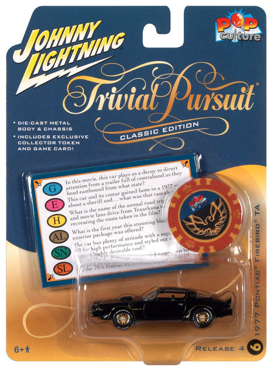 Johnny Lightning - Pontiac Trans Am Trivial Pursuit 1977 - Échelle 1/64
