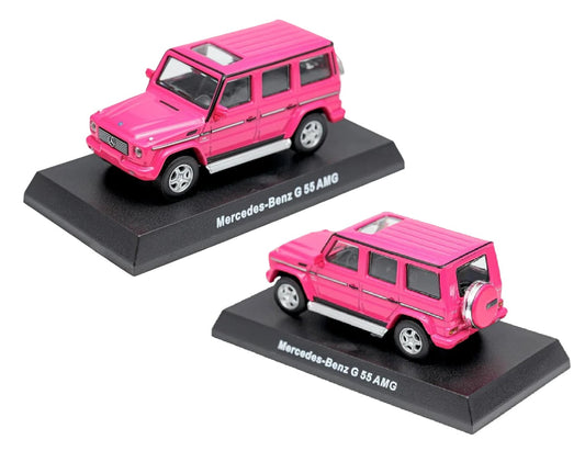 Kyosho - Mercedes Benz G55 AMG Rose (K07021G6) - Échelle 1/64