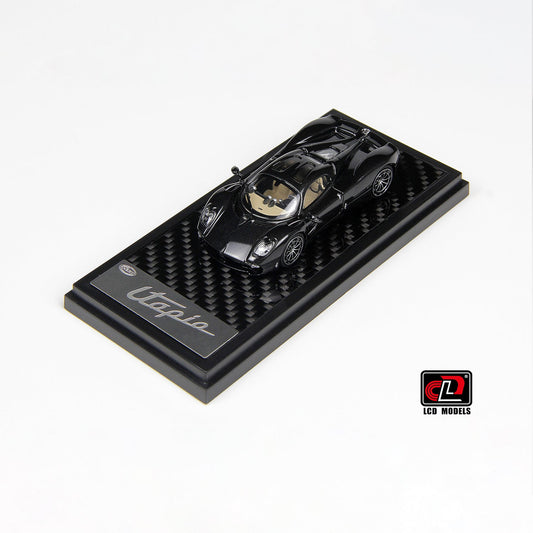 Modèles LCD - Pagani Utopia Carbon Black - Échelle 1/64 LCD64039-CB