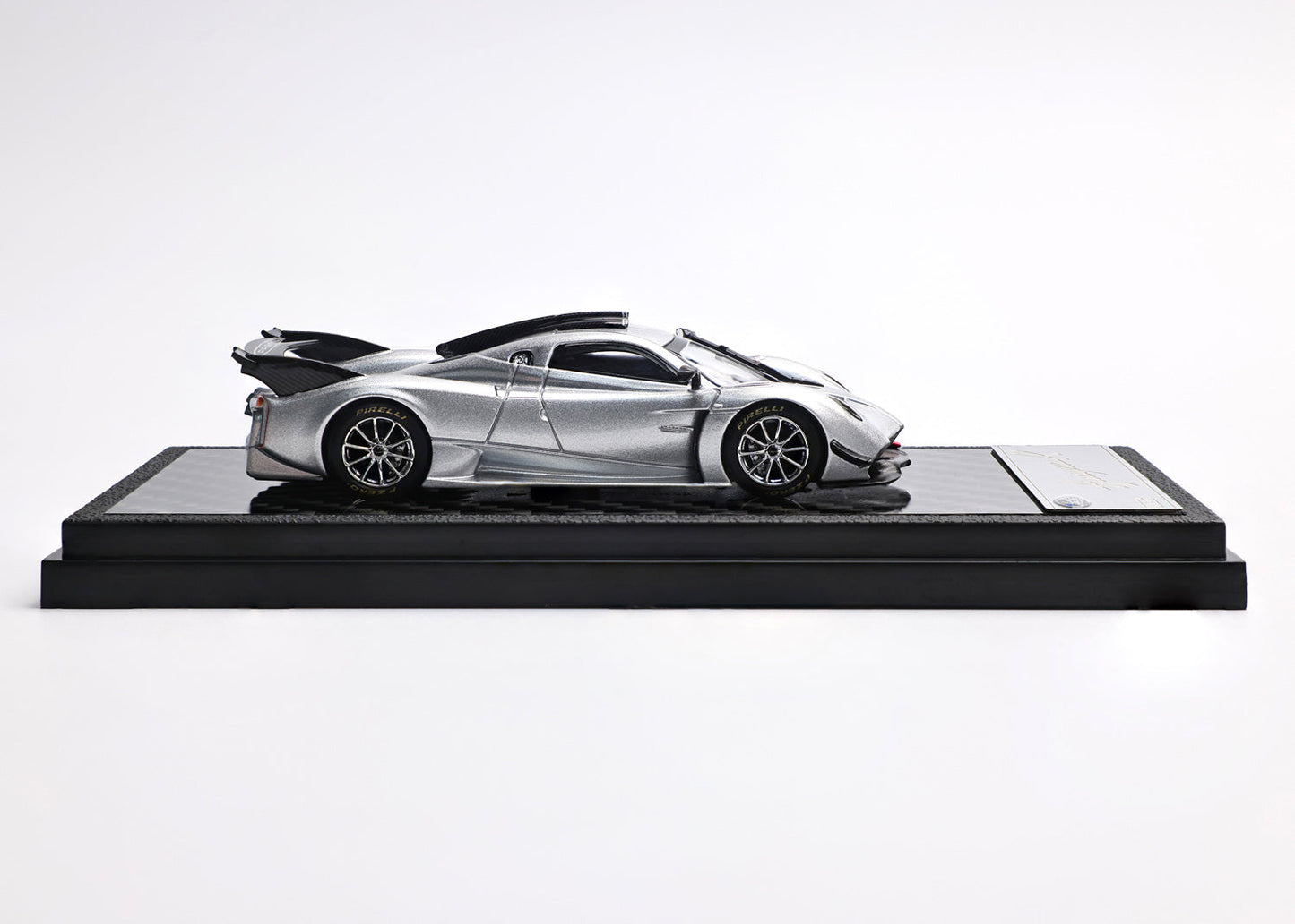 LCD Models - Pagani Huayra R Silver - 1/64 Scale LCD64028-SI