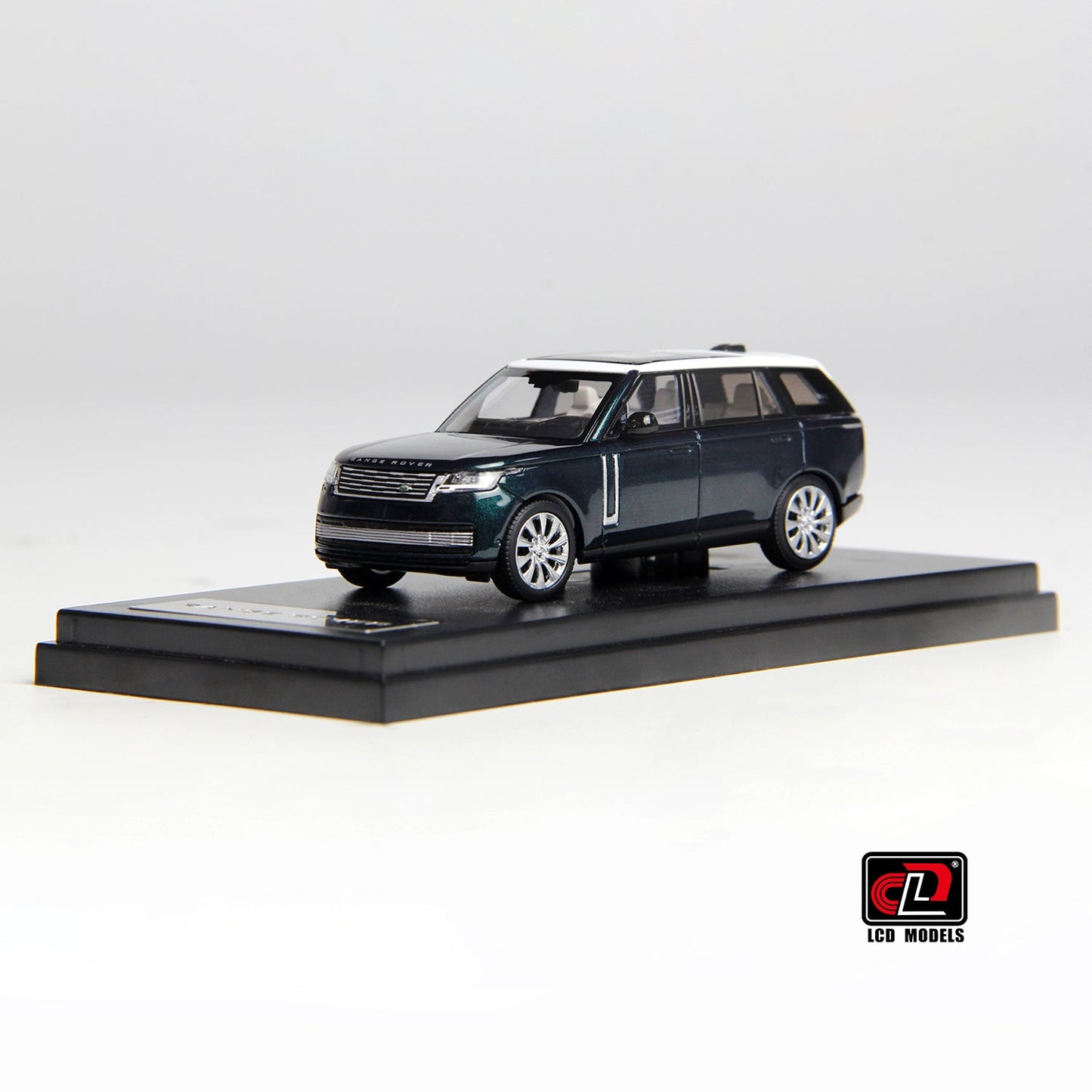 Modèles LCD - Range Rover 2022 Vert et Blanc - Échelle 1/64 LCD64031-GW