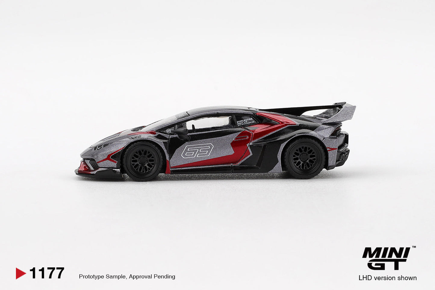 Mini GT - Lamborghini Huracán GT RONIN - Échelle 1-64 MGT01177-L