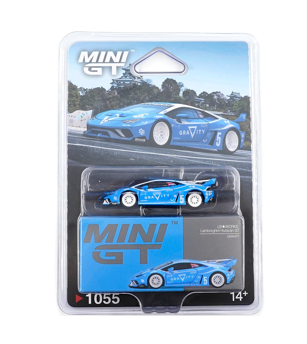 ミニカー MINI GT 1/64 LAMBORGHINI HURACAN GRAVITY Mini GT - Lamborghini Huracan LB- WORKS GT GRAVITY 2024 - Scala 1