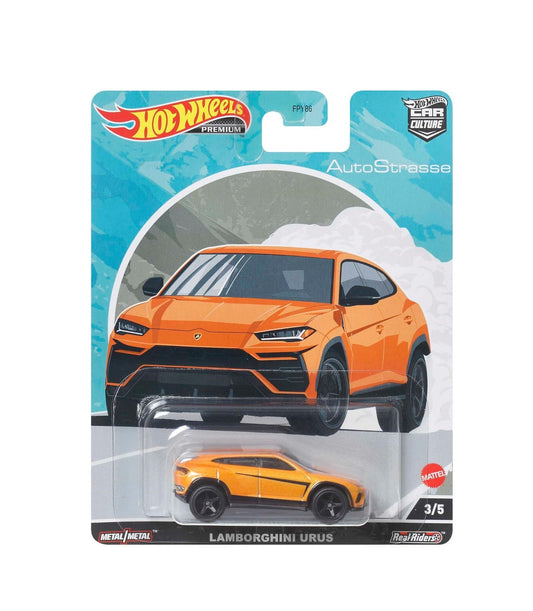 Hot Wheels Premium - Lamborghini Urus - Série Auto Strasse - Échelle 1/64