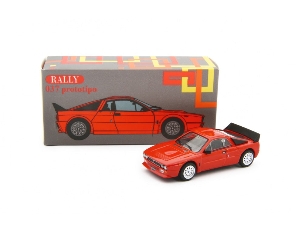 Laudoracing - Lancia 037 Rally Stradale Prototipo 1982 Rosso - Scala 1/64