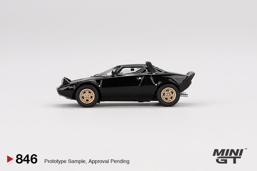 Mini GT - Lancia Stratos HF Stradale Noir - Échelle 1/64 MGT00846-L