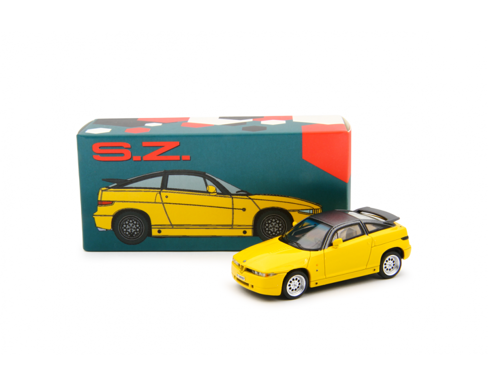 Laudoracing - Alfa Romeo SZ (Es 30) 1989 Giallo - Scala 1/64
