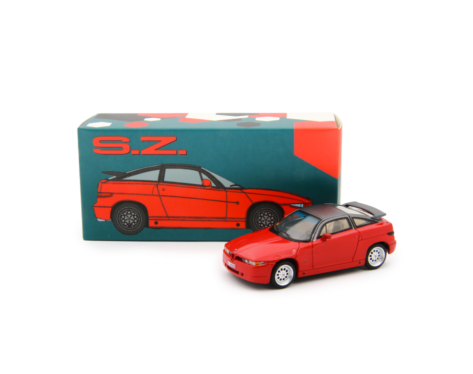 Laudoracing - Alfa Romeo SZ (Es 30) 1989 Rosso - Scala 1/64