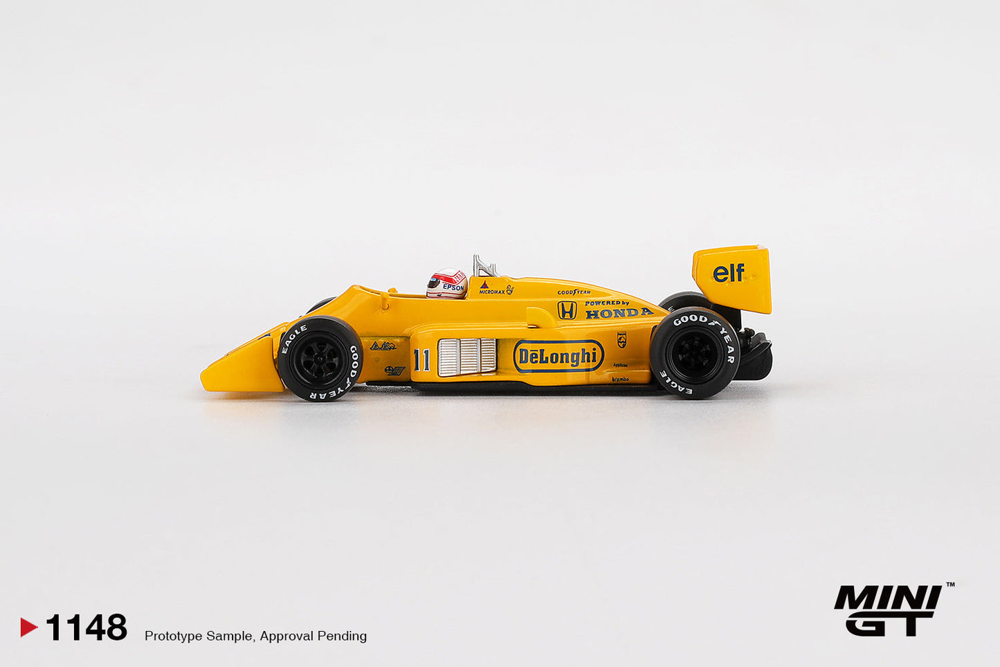 Mini GT - Lotus 99T n° 11 Satoru Nakajima Grand Prix de Monaco 1987 - Échelle 1/64 MGT01148-L