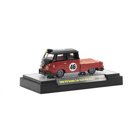 Camion à double cabine VW M2 Machines USA Modèle 1960 #46 - Échelle 1/64