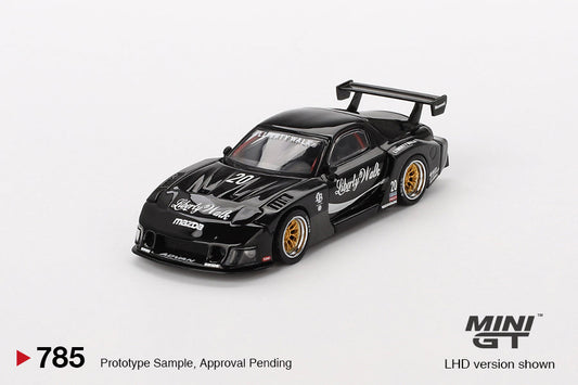 Mini GT - MAZDA RX-7 LB-Super Silhouette Liberty Walk Noir - Échelle 1/64 MGT00785-L