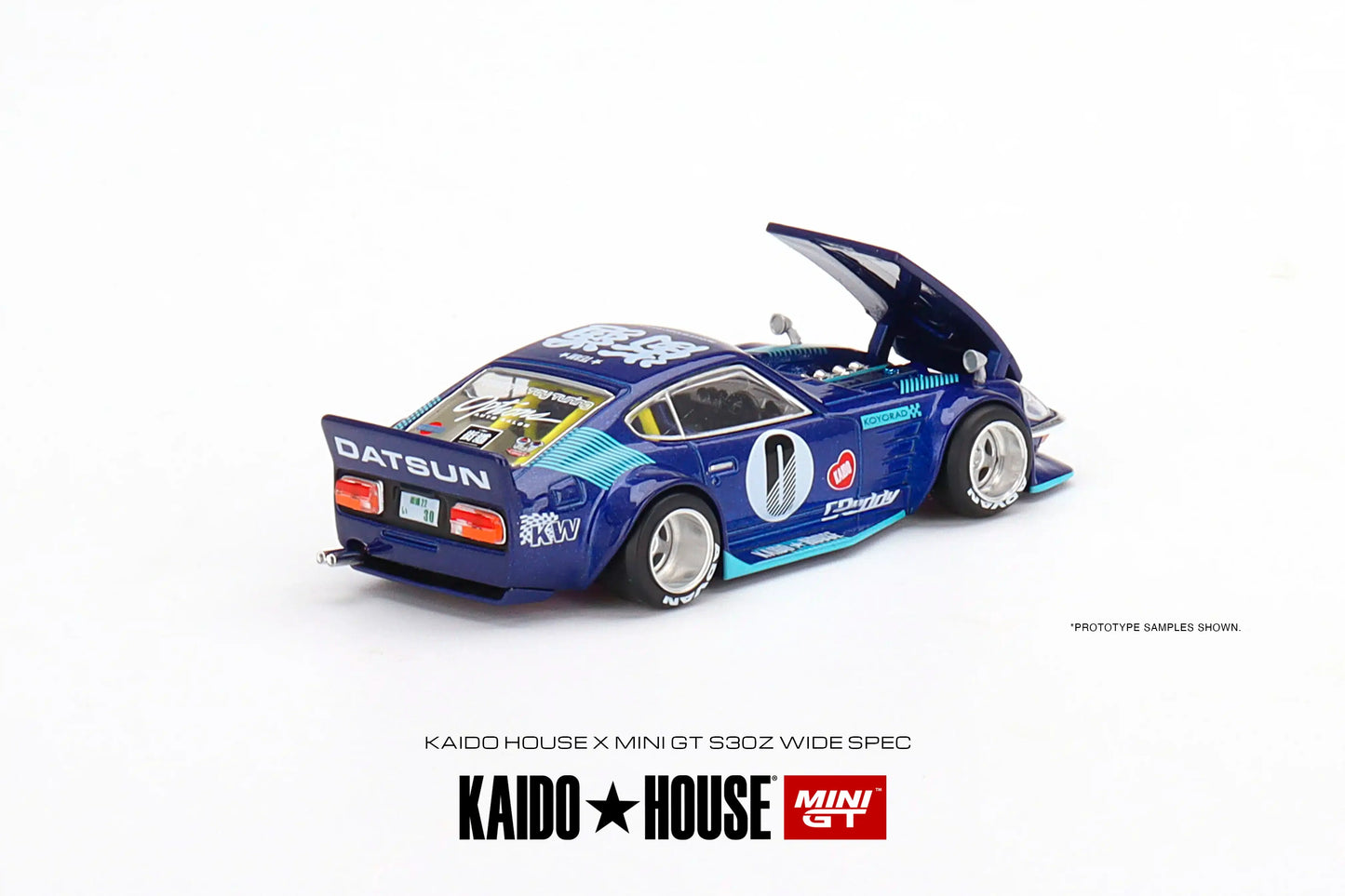 Mini GT - Datsun Fairlady Z Blue - KAIDO HOUSE - Scale 1/64 KHMG024