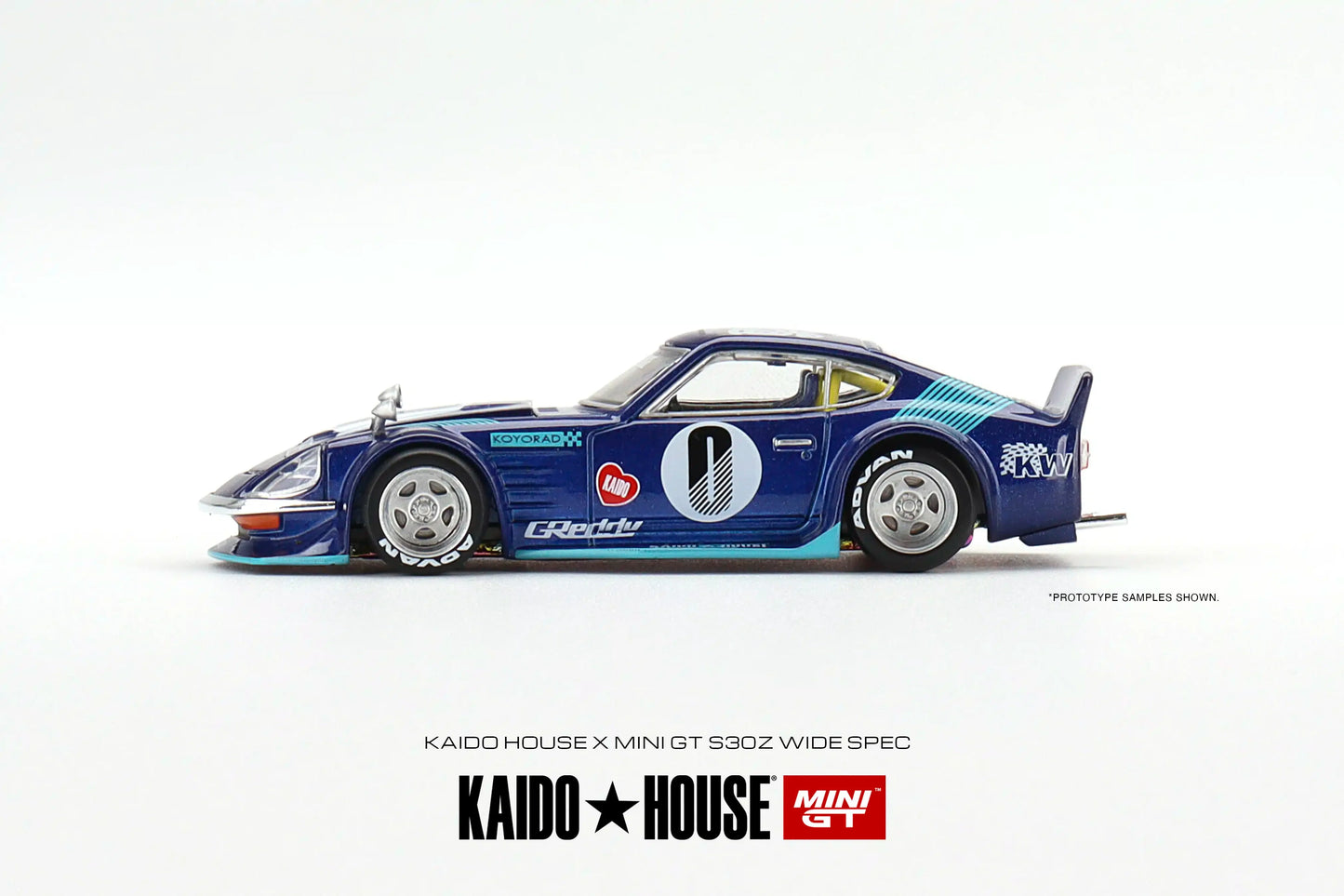 Mini GT - Datsun Fairlady Z Blue - KAIDO HOUSE - Scale 1/64 KHMG024