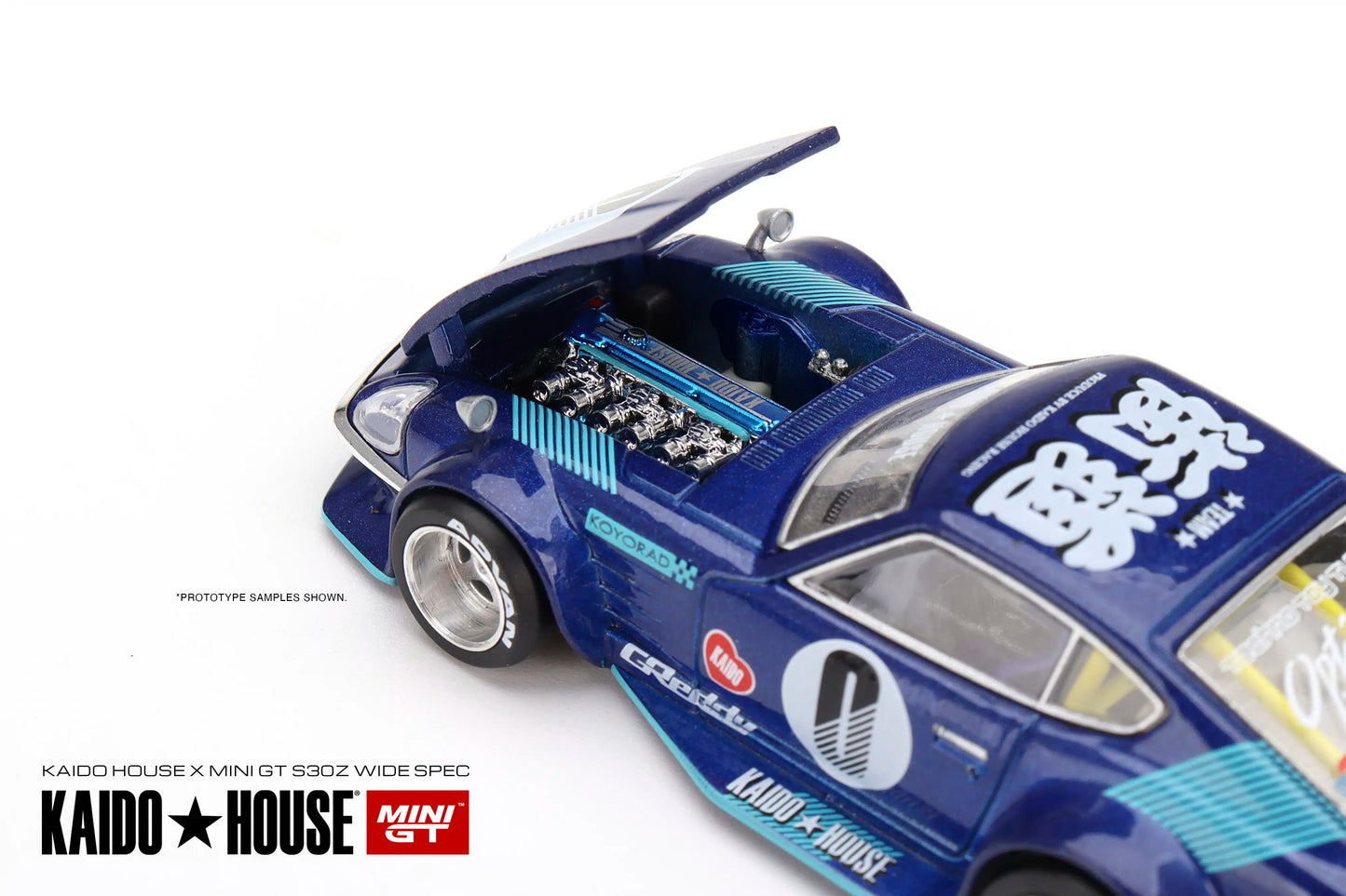 Mini GT - Datsun Fairlady Z Blue - KAIDO HOUSE - Scale 1/64 KHMG024