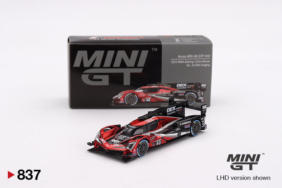 Mini GT - Acura ARX-06 GTP #40 Wayne Taylor Racing - Échelle 1/64 MGT00837-L