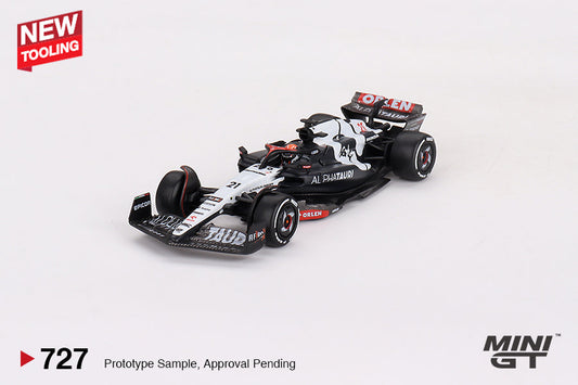 Mini GT - AlphaTauri AT04 #21 Nyck de Vries 2023 F1 2023 GP d'Australie - Échelle 1/64 MGT00727