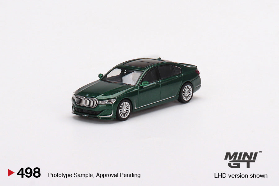 Mini GT - BMW Alpina B7 xDrive Vert Alpina Métallisé - Échelle 1/64 MGT00498-L