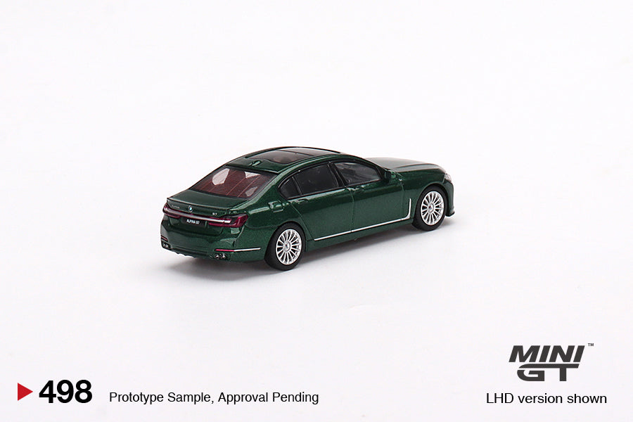 Mini GT - BMW Alpina B7 xDrive Vert Alpina Métallisé - Échelle 1/64 MGT00498-L